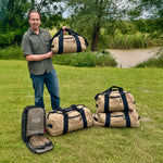 Laden Sie das Bild in den Galerie-Viewer, Venter Tours-Safari-Tasche (Small) / Weekender

