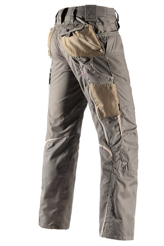 Bundhose e.s.motion Sommer – Venter Tours Edition in stein/khaki/sand, seitlich