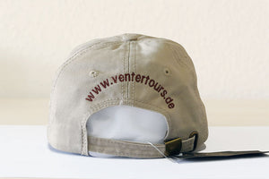Venter Tours-Safari Cap Washed Cotton in beige von hinten