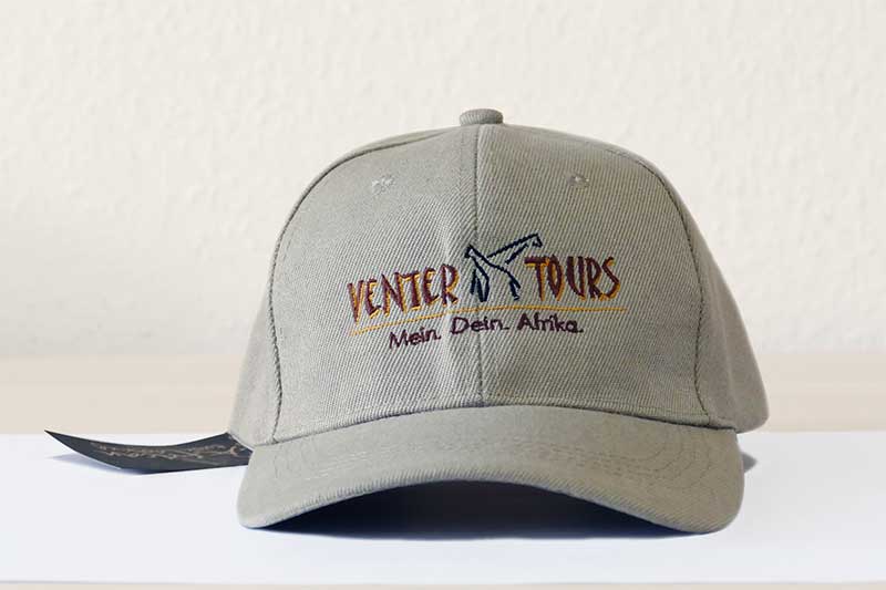 Venter Tours-Safari Cap mit verstärkter Front in beige von vorne