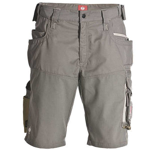 Short e.s.motion Sommer – Venter Tours Edition in khaki, von vorne