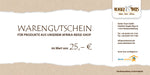 Laden Sie das Bild in den Galerie-Viewer, Warengutschein für unseren Online-Shop im Wert von 25 €
