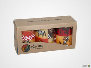 AKONO Geschenkbox mit Stumpenkerzen von nobunto