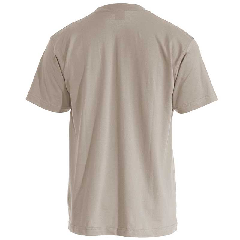 e.s. T-Shirt cotton – Venter Tours Edition in lehm, von hinten
